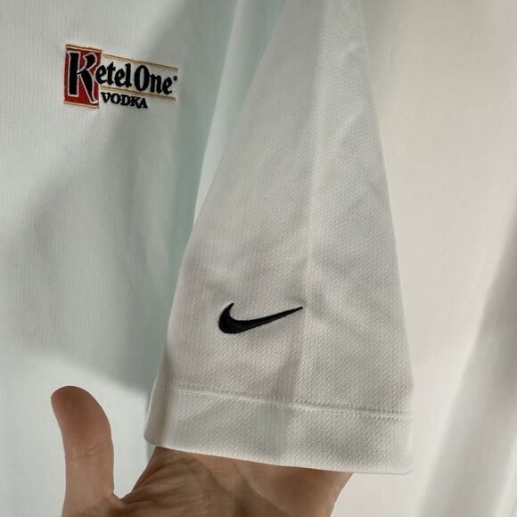Ketel One Nike Golf Polo Men's XL Light Blue Short Sleeve Collared Dri Fit - Picture 7 of 13